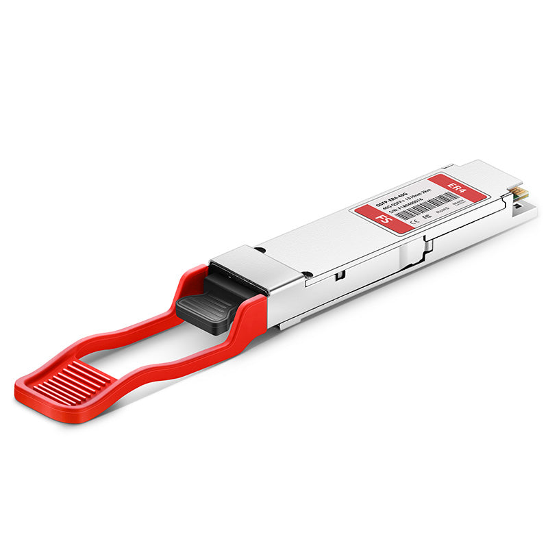 Módulo transceptor/Transceiver óptico compatible con Cisco QSFP-40G-ER4, 40GBASE-ER4 QSFP+ 1310nm 40km DOM LC dúplex SMF