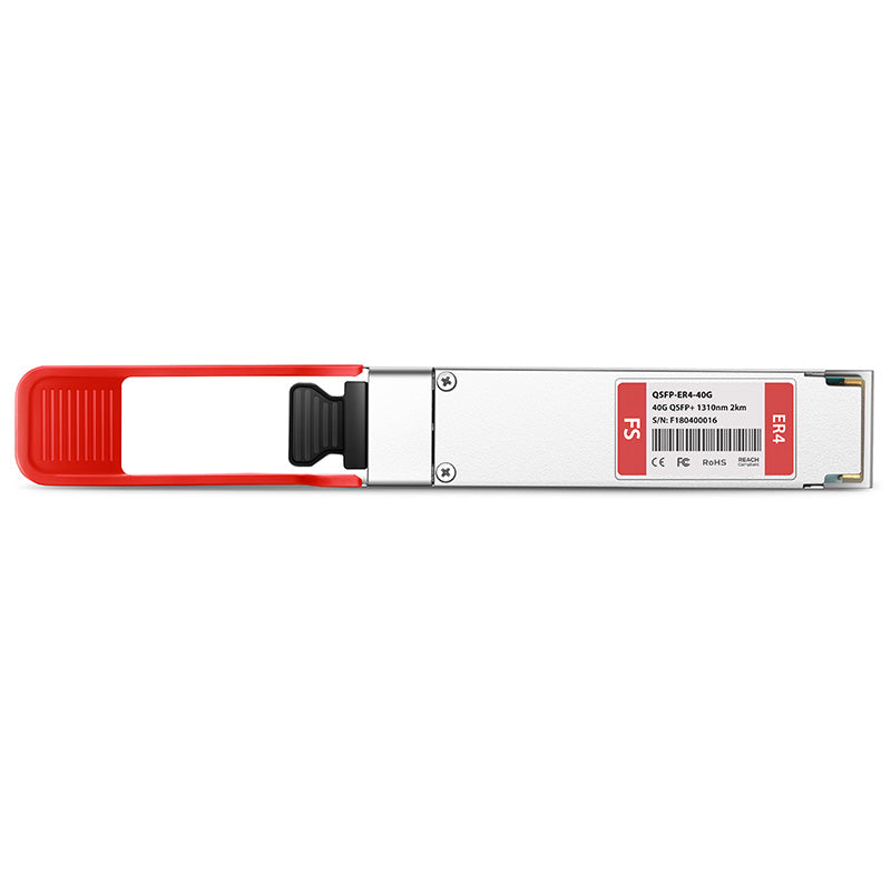 Módulo transceptor/Transceiver óptico compatible con Cisco QSFP-40G-ER4, 40GBASE-ER4 QSFP+ 1310nm 40km DOM LC dúplex SMF
