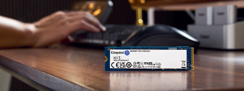 SSD Kingston NV3 1TB M.2 NVMe PCIe 4.0 en uso con ordenador
