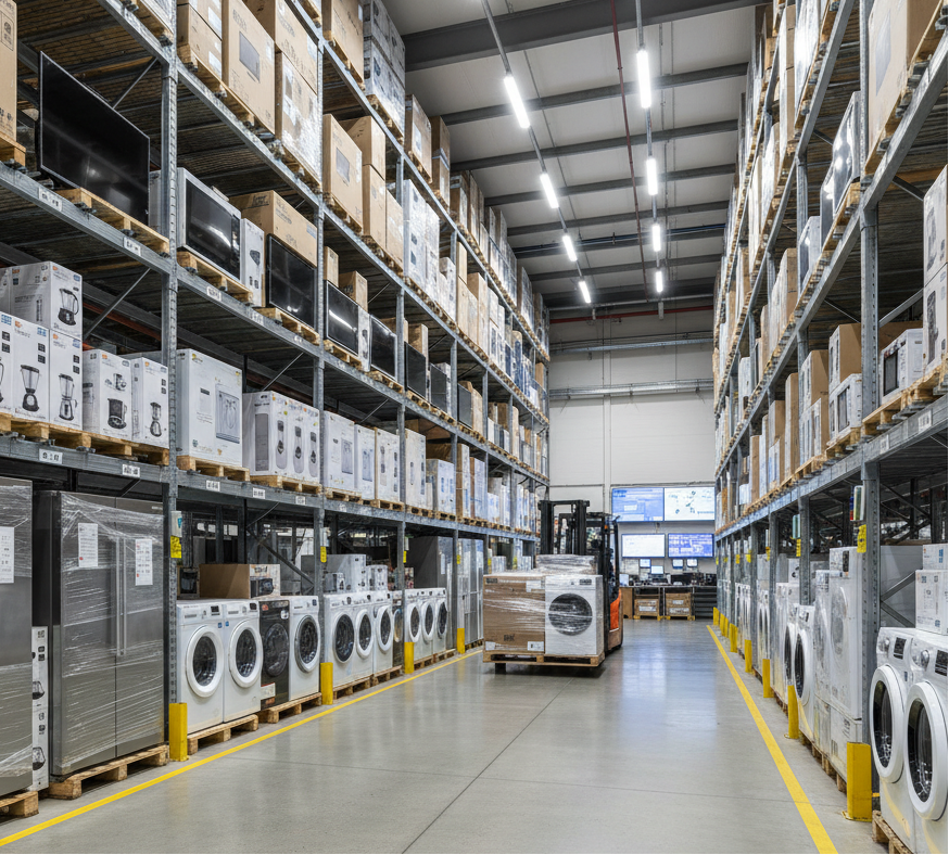 stockage d electrodomestique